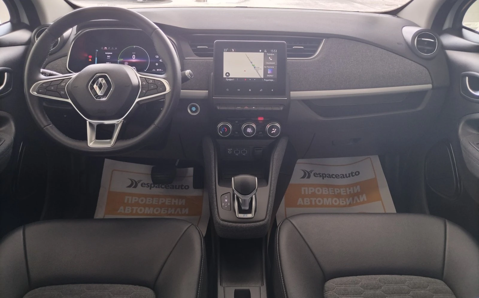Renault Zoe 52kw/ 108к.с., снимка 9 - Автомобили и джипове - 54774098