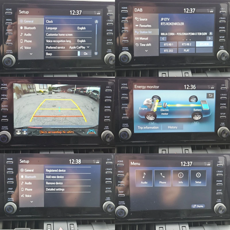 Toyota Rav4 2.5Hybrid/STYLE/CARPLAY/ACC/LED/NAVI/БЛУТУТ/EURO6B, снимка 13 - Автомобили и джипове - 52751775