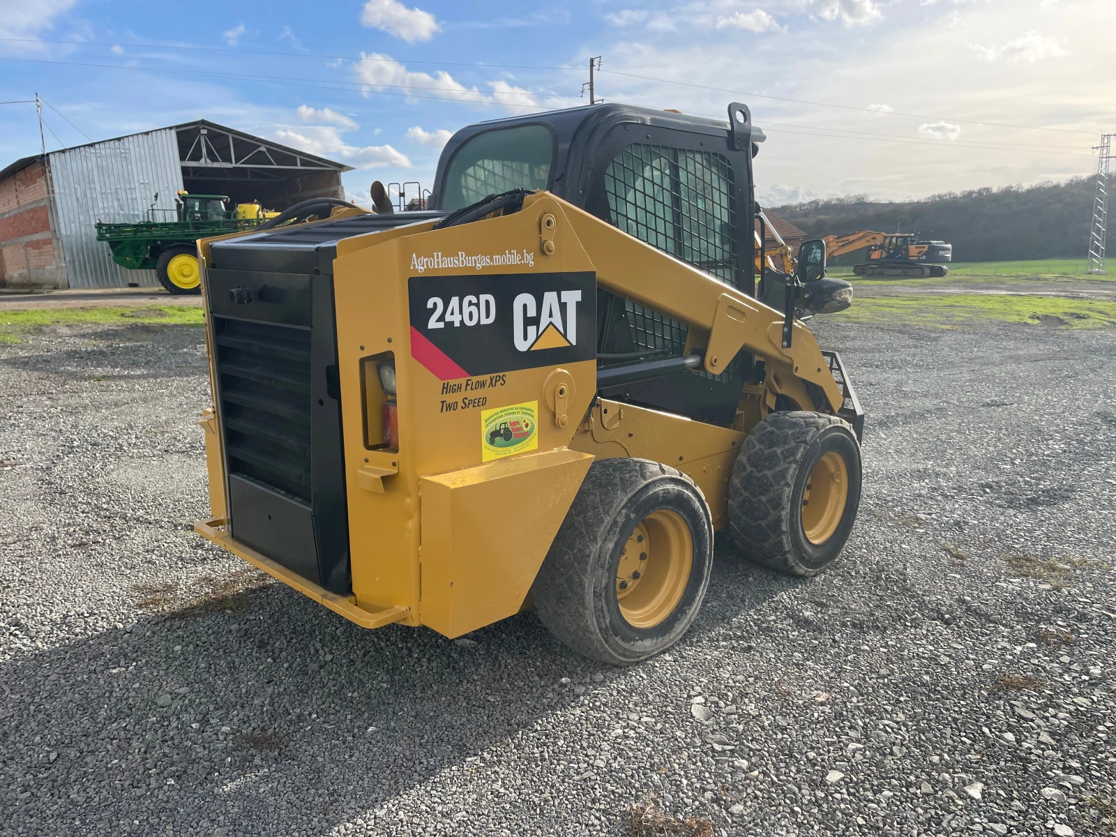 Мини челни товарачи Cat 246 D КОФА+ ВИЛИЦИ ЛИЗИНГ - изображение 7