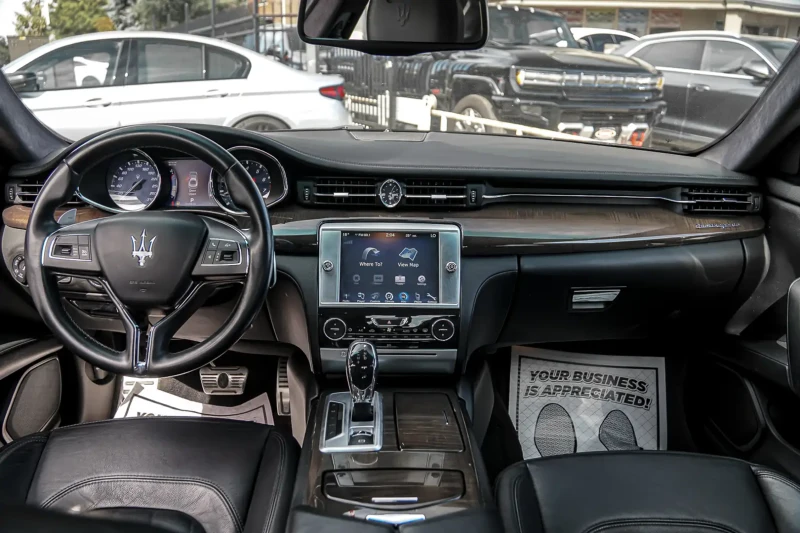 Maserati Quattroporte QUATTRROPORTE S Q4 | NAVI | CAM | ROOF | BSM | FR, снимка 14 - Автомобили и джипове - 52507479