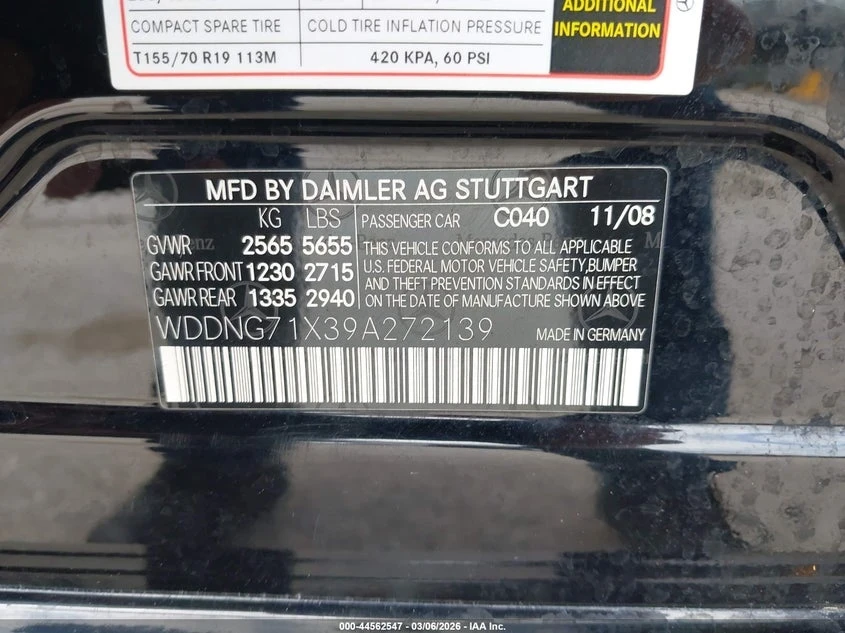Mercedes-Benz S 550, снимка 8 - Автомобили и джипове - 53890216