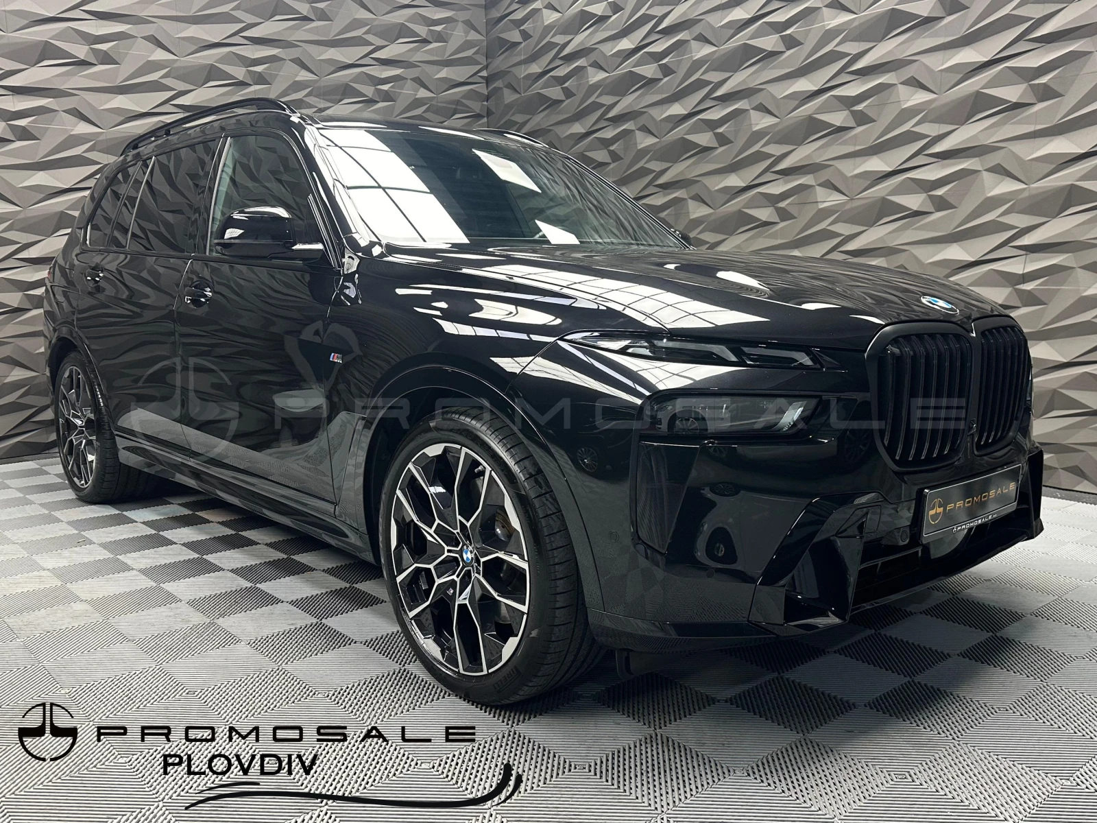 BMW X7 xDrive40d M-pack* 360* H&K* Pano* Обдухване - [1] 