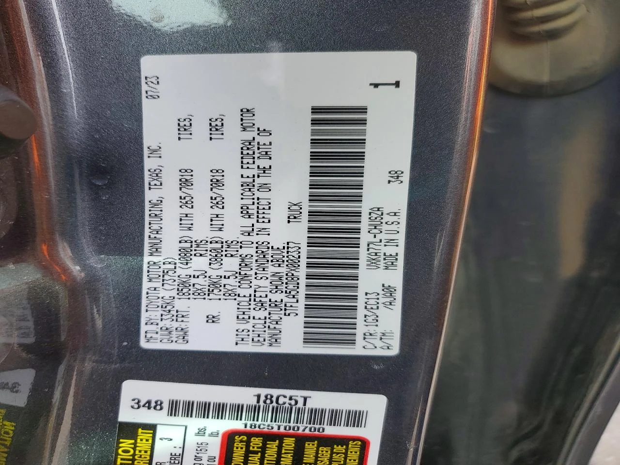 Toyota Tundra 3.4l Sr5, снимка 12 - Автомобили и джипове - 54323613