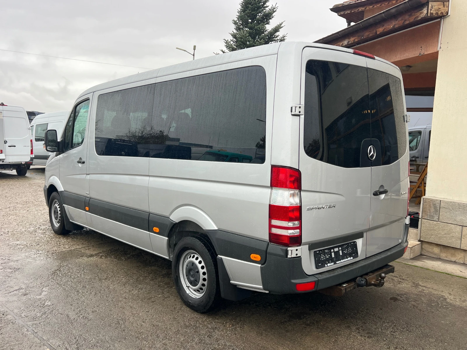 Mercedes-Benz Sprinter 316 Пътнически , 9 Места , NAVI,  Клима , FULL  - изображение 6
