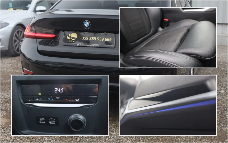 BMW 318 d Sport limo G20 LED #Individual Ambient @iCarbg, снимка 17 - Автомобили и джипове - 48177604