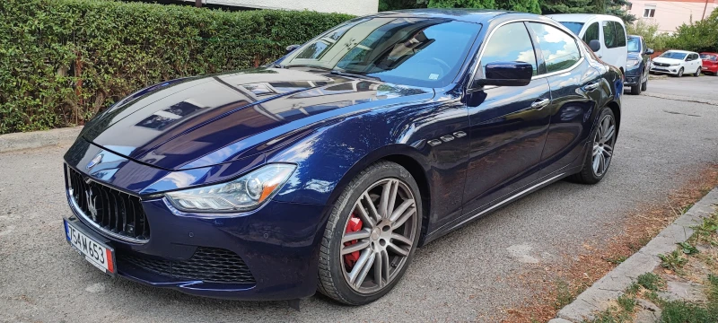 Maserati Ghibli 3.0  S Q4 BI TURBO 410 кс   63000км РЕАЛНИ!, снимка 3 - Автомобили и джипове - 52661544