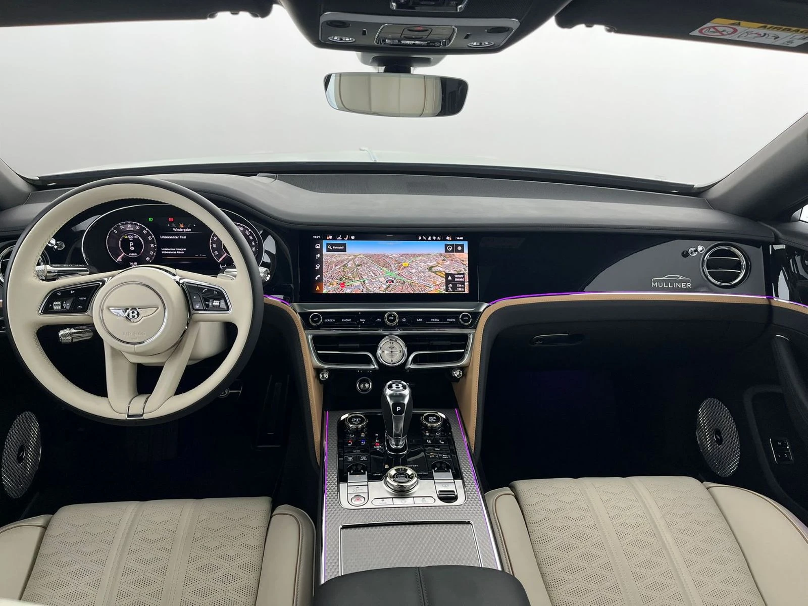 Bentley Flying Spur SPEED V8 HYBRID/MULLINER/NAIM/4-SEATS/TV/PANO/ - изображение 9