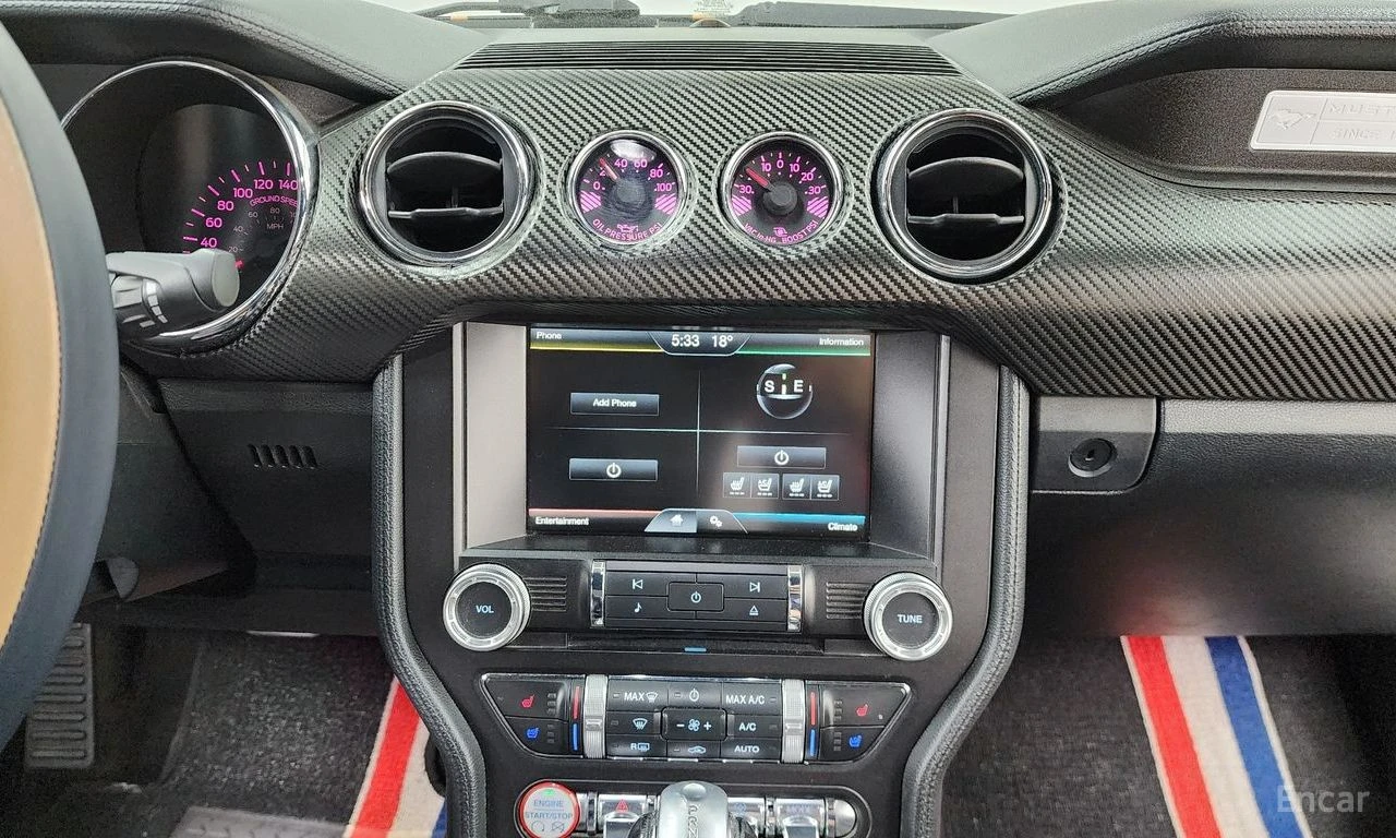 Ford Mustang ECO* BOOST* ОБДУХВАНЕ* КОЖА* ПОДГРЕВ* НАВИ* КАМЕРА, снимка 12 - Автомобили и джипове - 54428810