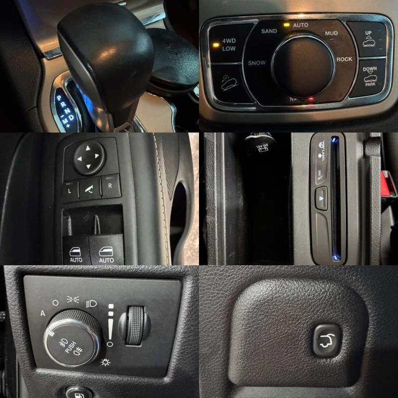 Jeep Grand cherokee 3.0* 250ps* 4x4* 136хл.км* Overland* Distr* Pano* , снимка 15 - Автомобили и джипове - 52571379