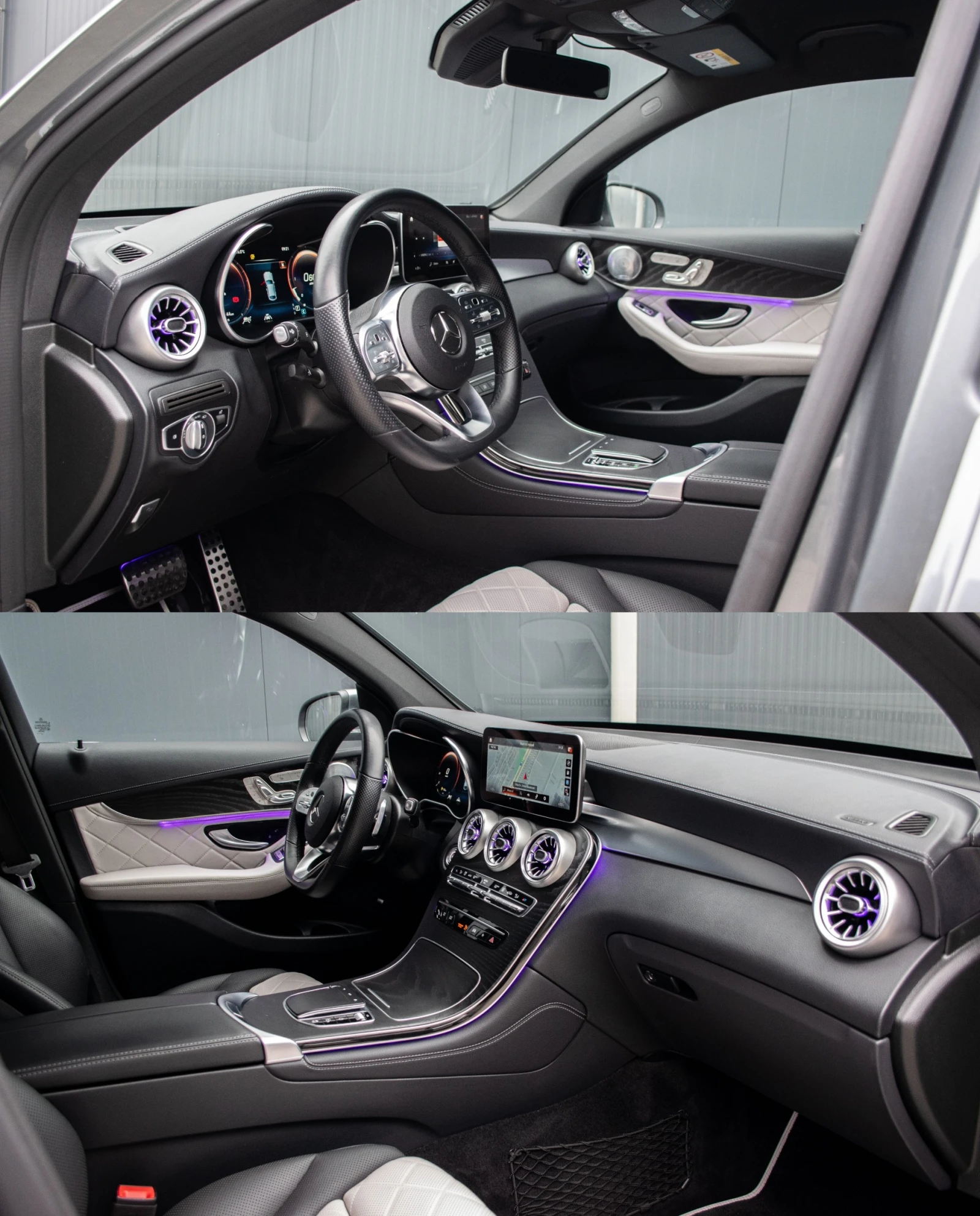 Mercedes-Benz GLC 400 d/Coupe/Designo/AMG/Airmatic/ПълнаСервизнаИстория - изображение 6
