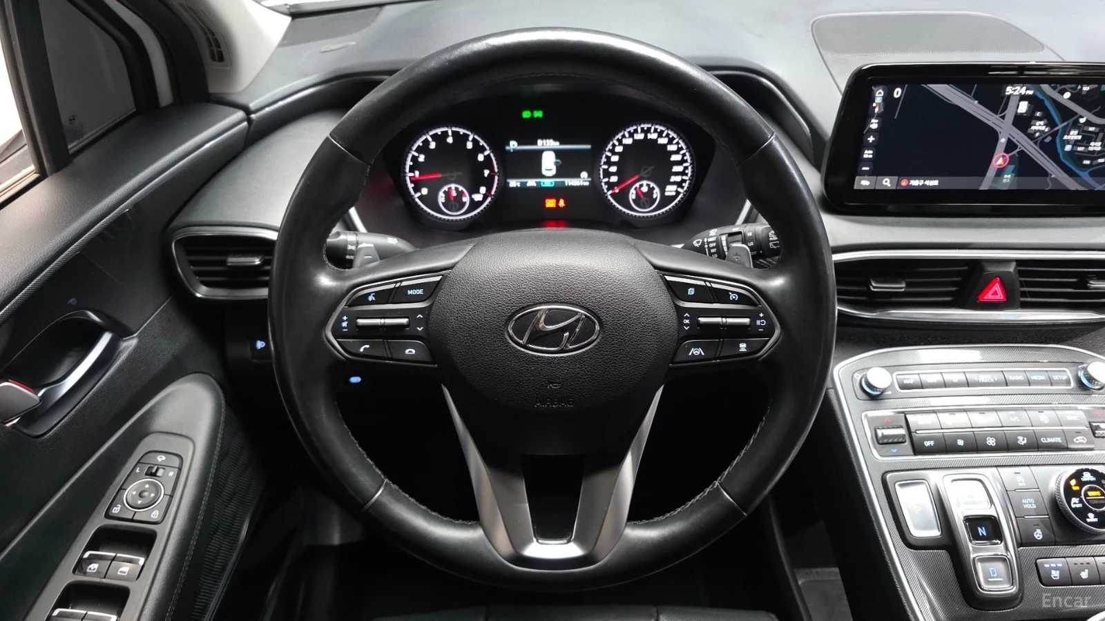 Hyundai Santa fe 2.5T 4WD PREMIUM* КОЖА* ОБДУХВ* НАВИ, снимка 11 - Автомобили и джипове - 55499899