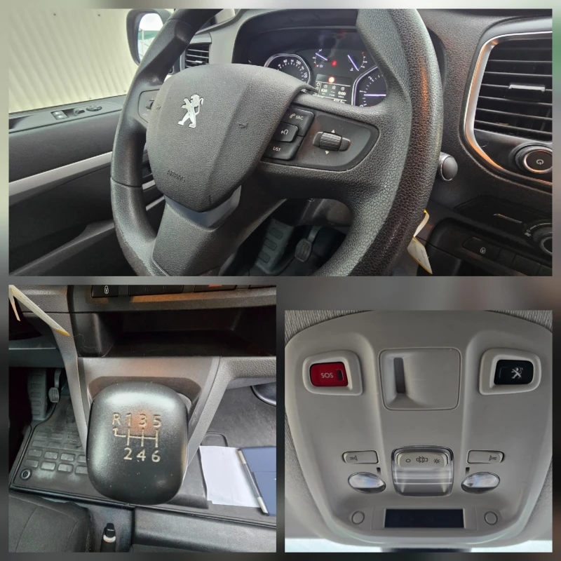 Peugeot Expert 2.0 BLUE HDI * 6 места * LONG* КАМЕРА * НАВИГАЦИЯ , снимка 10 - Бусове и автобуси - 52890388