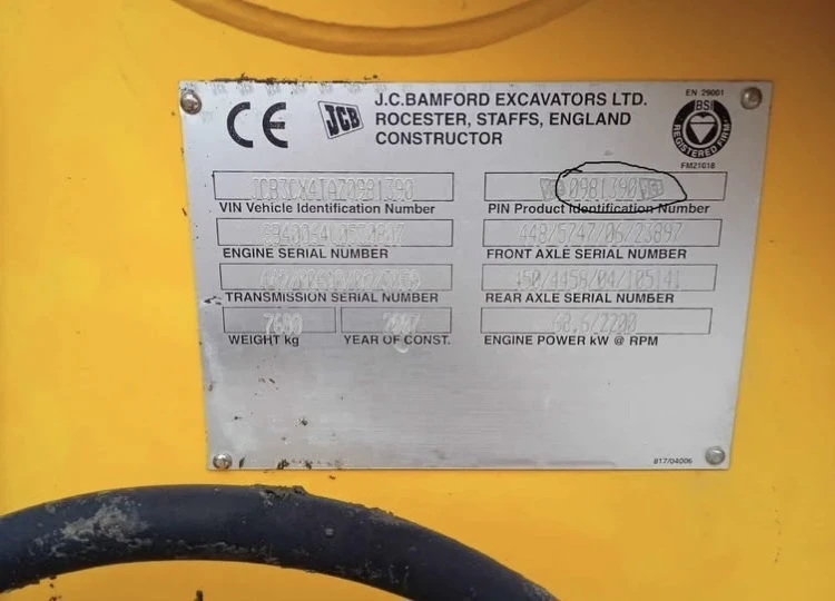 Багер JCB 3CX, снимка 10 - Индустриална техника - 55801058