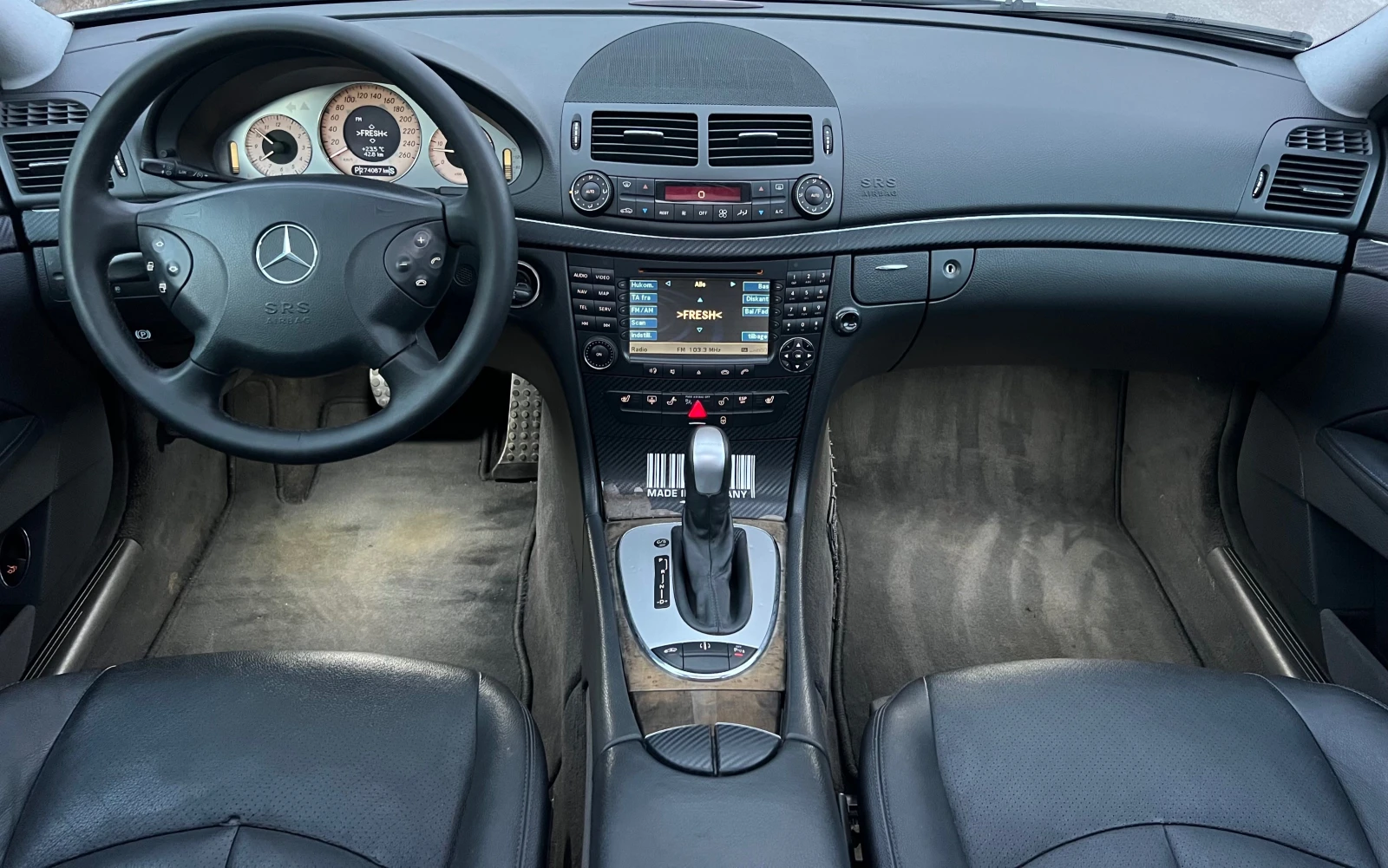 Mercedes-Benz E 320 AMG/PANORAMA/AVANTGARDE/XENON/NAVI/PODGREV/KOJA, снимка 15 - Автомобили и джипове - 55076033