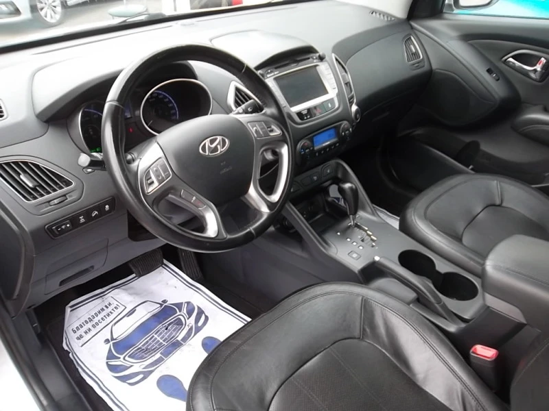 Hyundai IX35 2.0d.4x4.AВТОМАТИК.кожа184кс, снимка 7 - Автомобили и джипове - 45725966