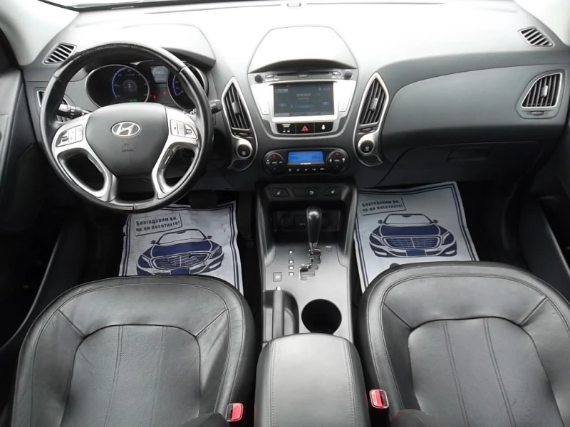 Hyundai IX35 2.0d.4x4.AВТОМАТИК.кожа184кс, снимка 10 - Автомобили и джипове - 45725966