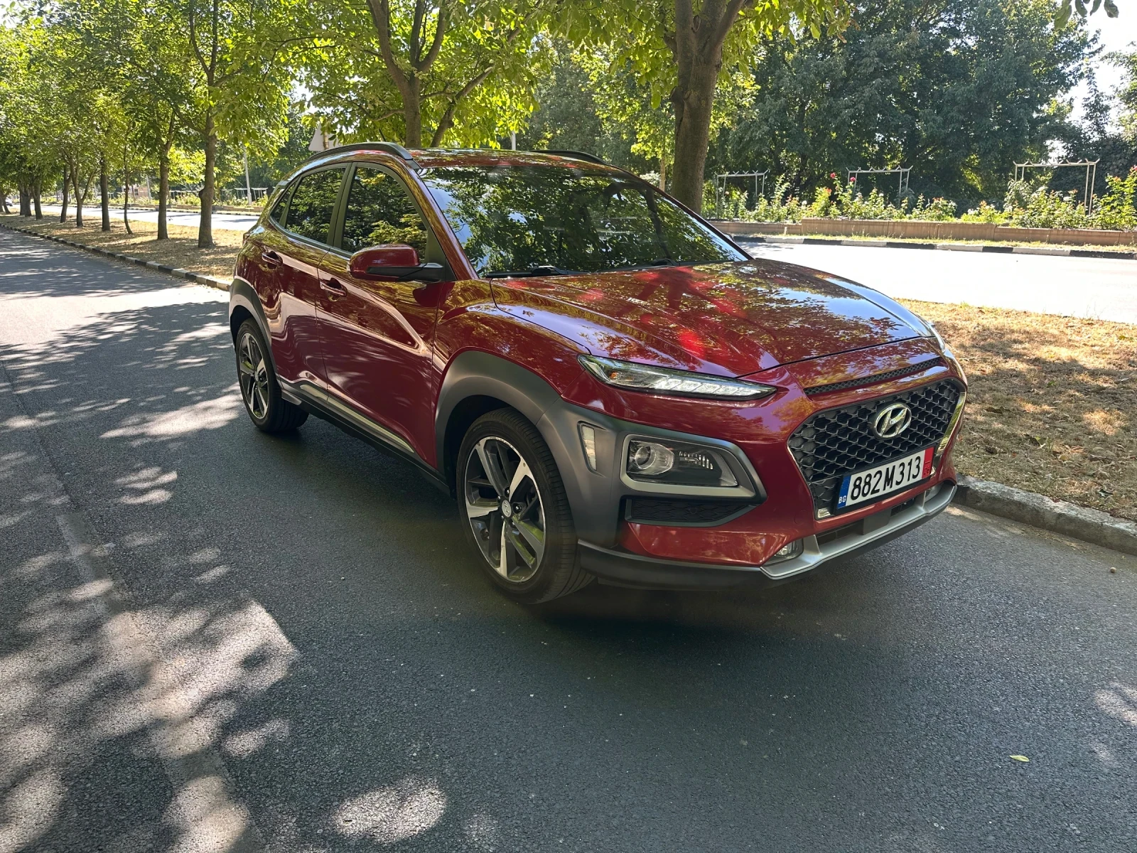 Hyundai Kona АВТОМАТ | КОЖА | ВНОС ОТ ЮЖНА КОРЕА, снимка 3 - Автомобили и джипове - 56001907