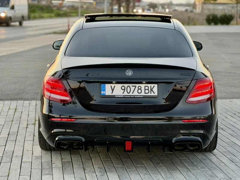 Mercedes-Benz E 220 BRABUS 800/ПАНОРАМА / AMBIENT PLUS / BURMESTER, снимка 6 - Автомобили и джипове - 52617637