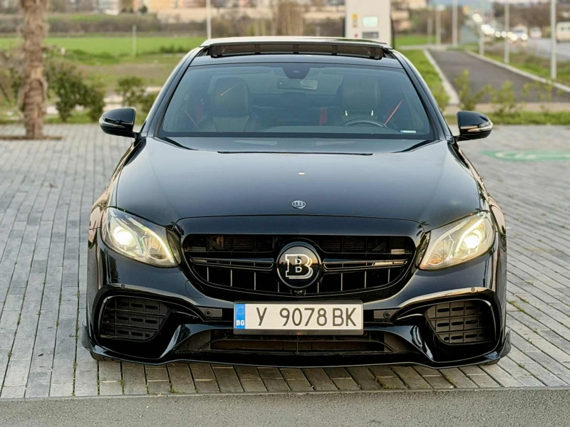 Mercedes-Benz E 220 BRABUS 800/ПАНОРАМА / AMBIENT PLUS / BURMESTER, снимка 5 - Автомобили и джипове - 52617637