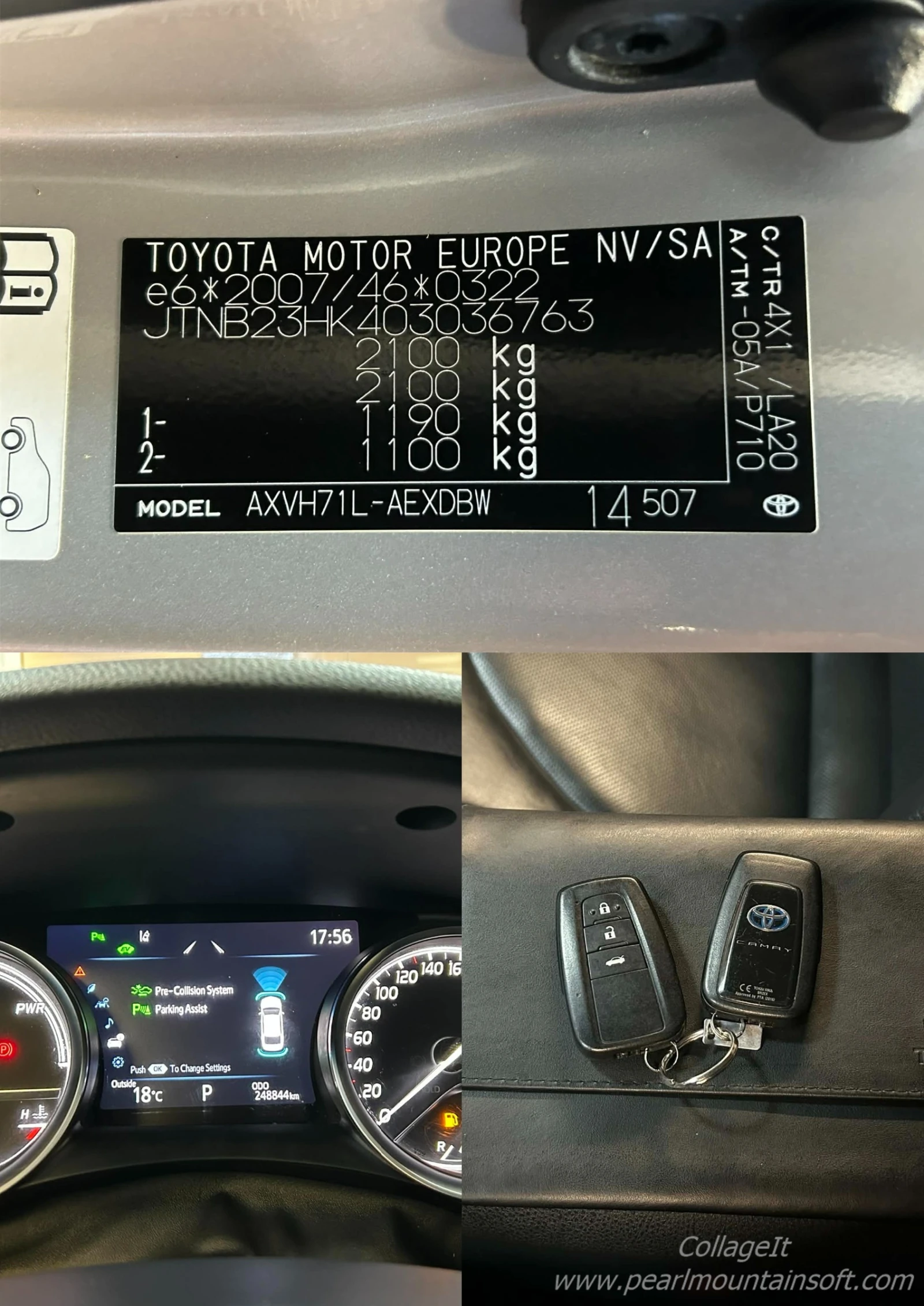 Toyota Camry 2.5 HYBRID DINAMIC 218кс, снимка 17 - Автомобили и джипове - 53726917