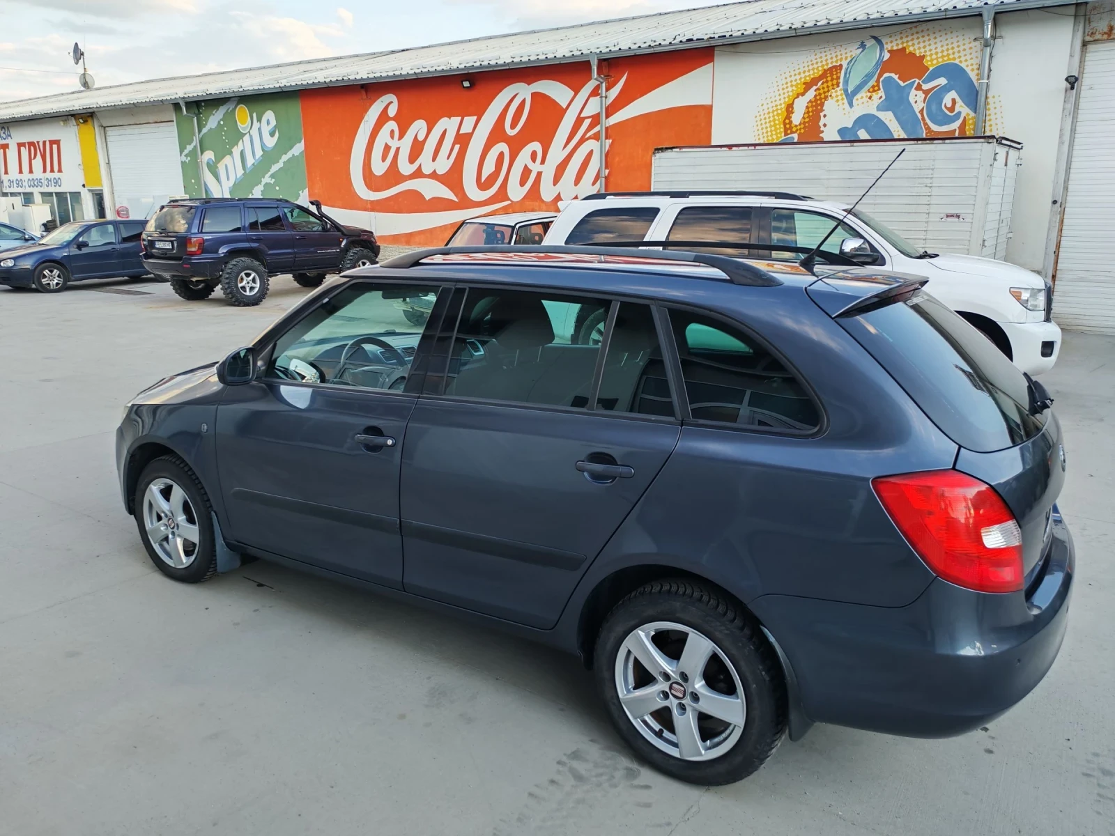 Skoda Fabia 1.9TDI климатраник ТОП състояние, снимка 6 - Автомобили и джипове - 54698218