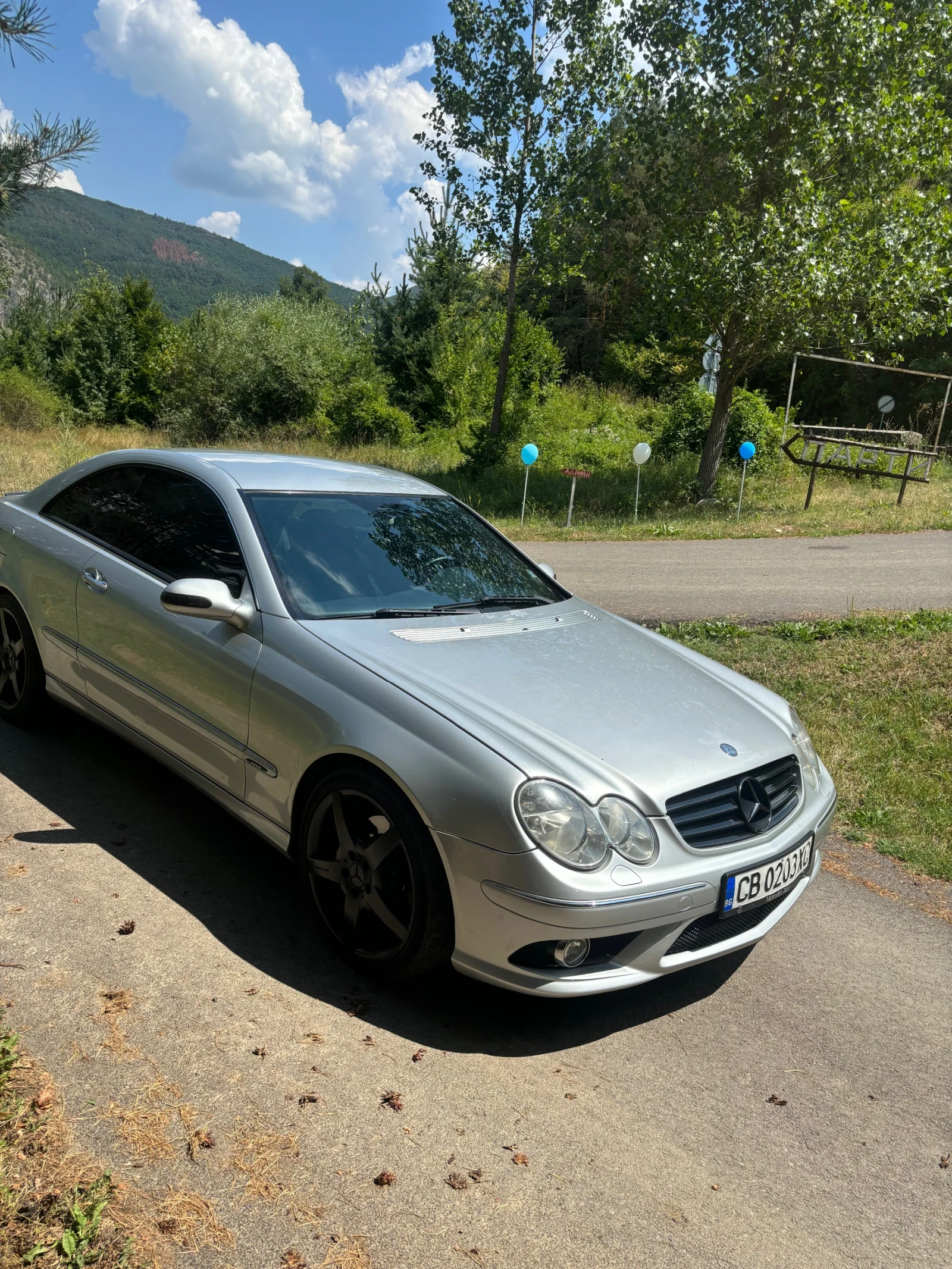 Mercedes-Benz CLK, снимка 2 - Автомобили и джипове - 55604300