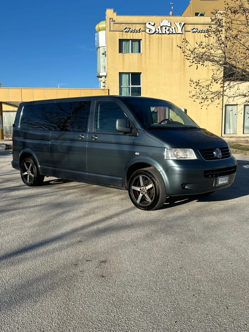 VW Caravelle Т5 2.5TDI !НОВ ВНОС! , снимка 1 - Бусове и автобуси - 49414413