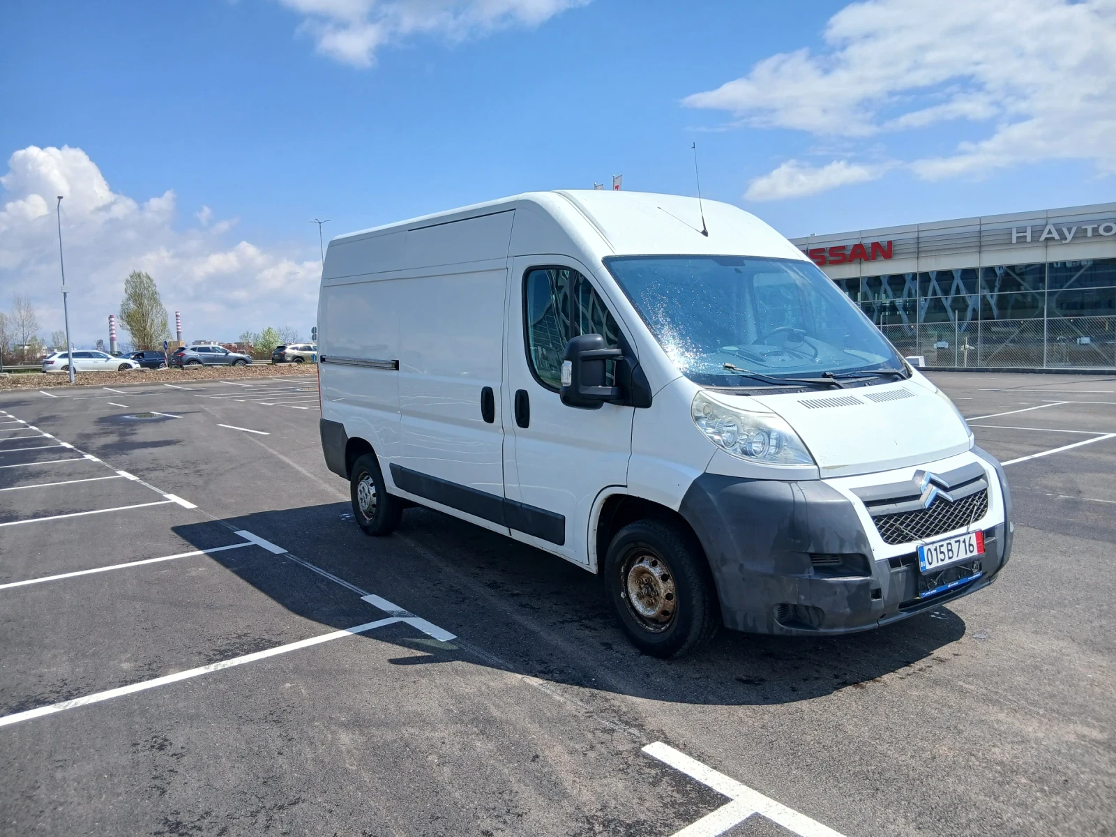 Citroen Jumper 2.2 HDI 120 к.с. L2H2 clima, снимка 3 - Бусове и автобуси - 54236071