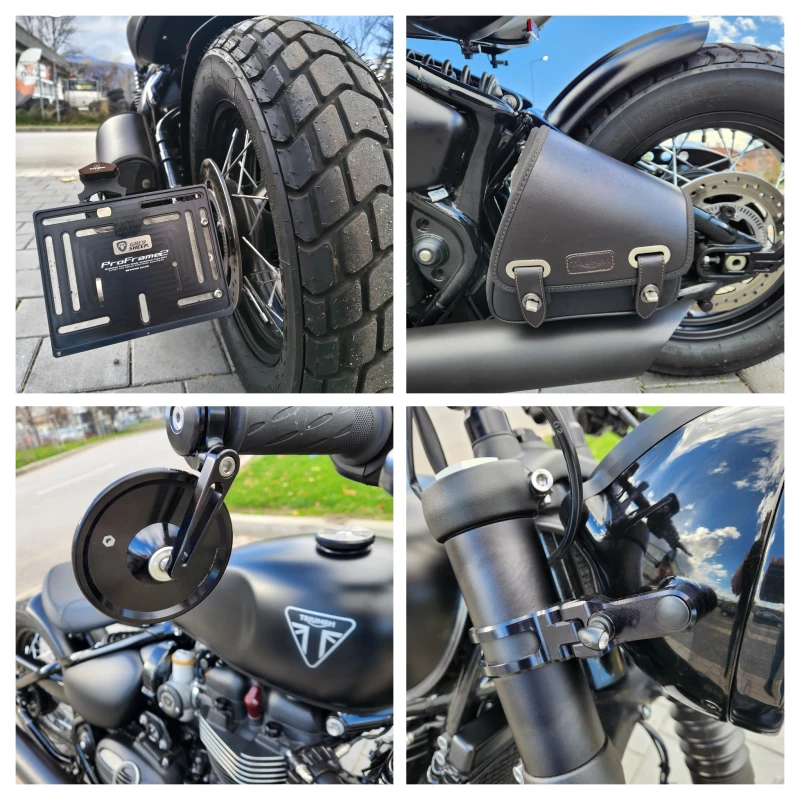 Triumph Bonneville Bobber 1200, снимка 15 - Мотоциклети и мототехника - 52511188