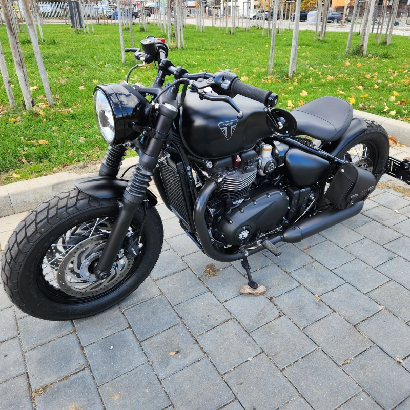 Triumph Bonneville Bobber 1200, снимка 9 - Мотоциклети и мототехника - 52511188