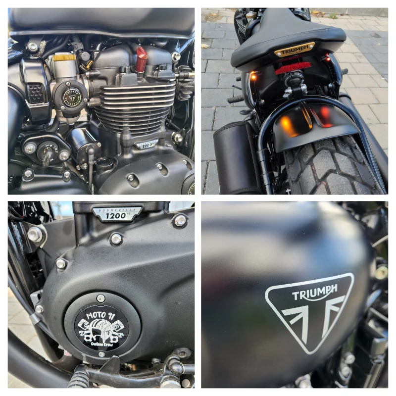 Triumph Bonneville Bobber 1200, снимка 16 - Мотоциклети и мототехника - 52511188