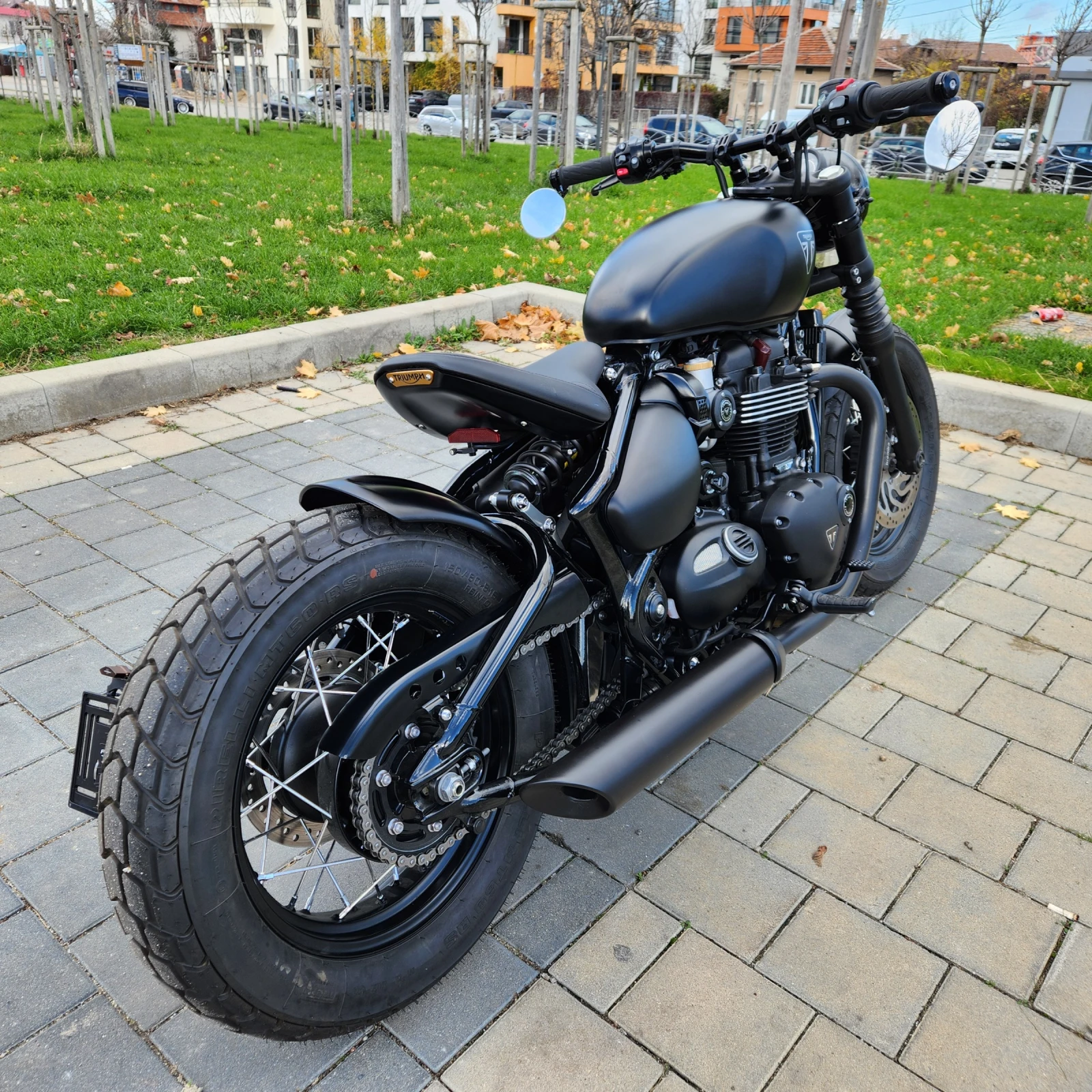 Triumph Bonneville Bobber 1200 | Mobile.bg   11