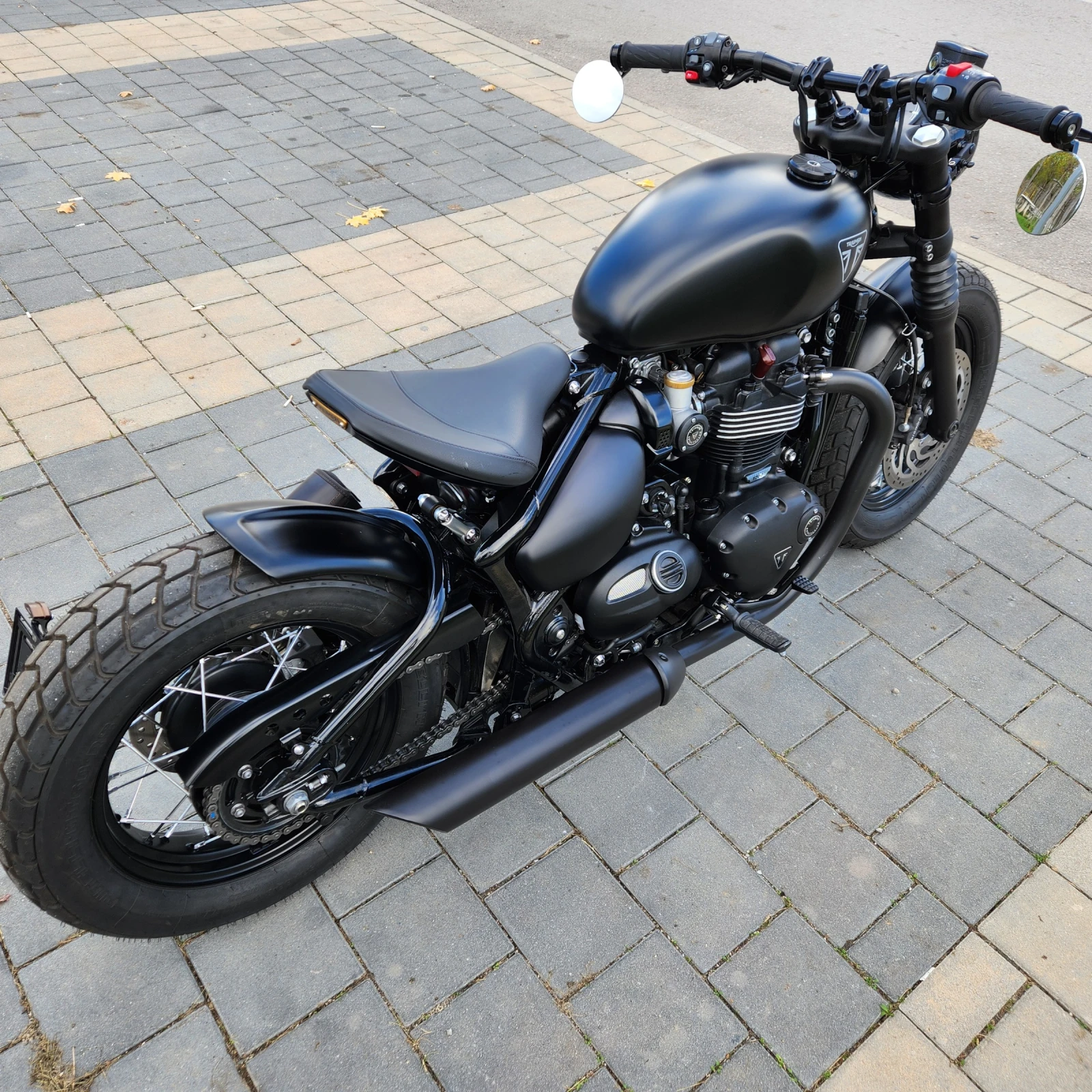 Triumph Bonneville Bobber 1200 | Mobile.bg   7