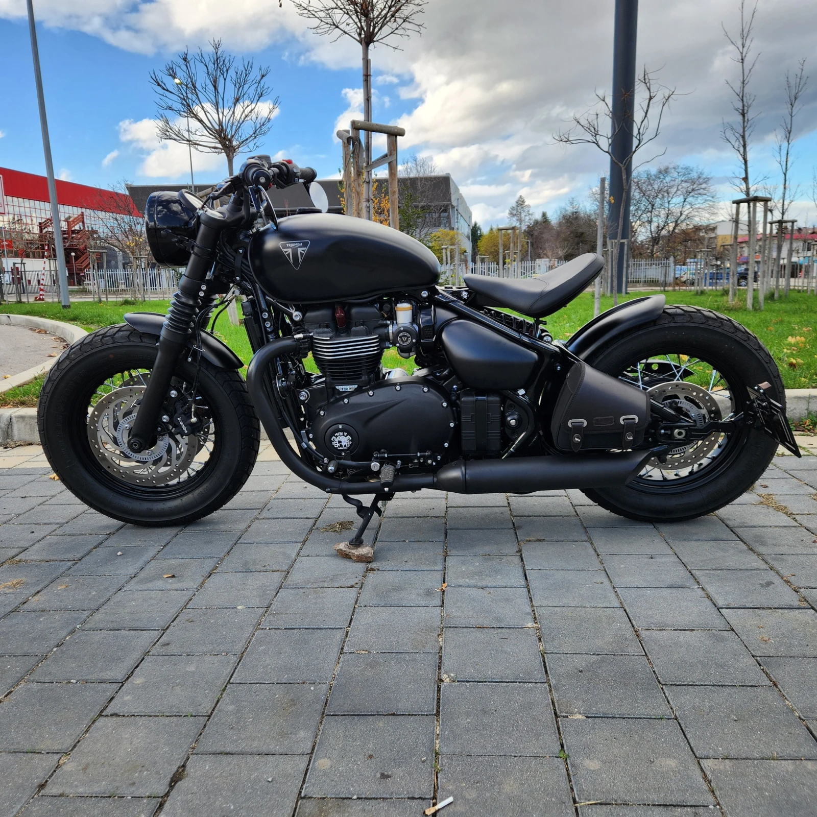 Triumph Bonneville Bobber 1200 | Mobile.bg   2