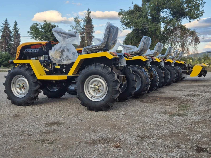 Трактор Друга марка НОВ Трактор - 4х4 - 12 к.с. - дизел - чупеща се ба, снимка 14 - Селскостопанска техника - 48467620