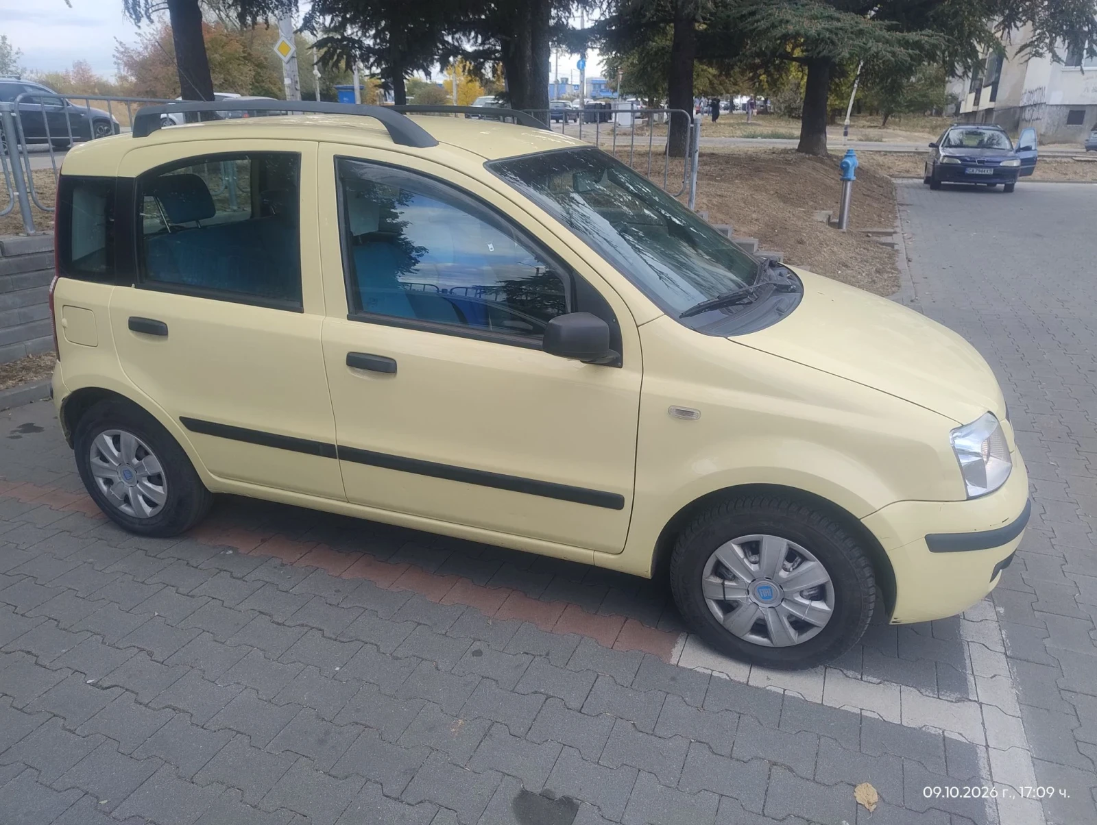 Fiat Panda 1.2газ клима6/100газ, снимка 6 - Автомобили и джипове - 55540785