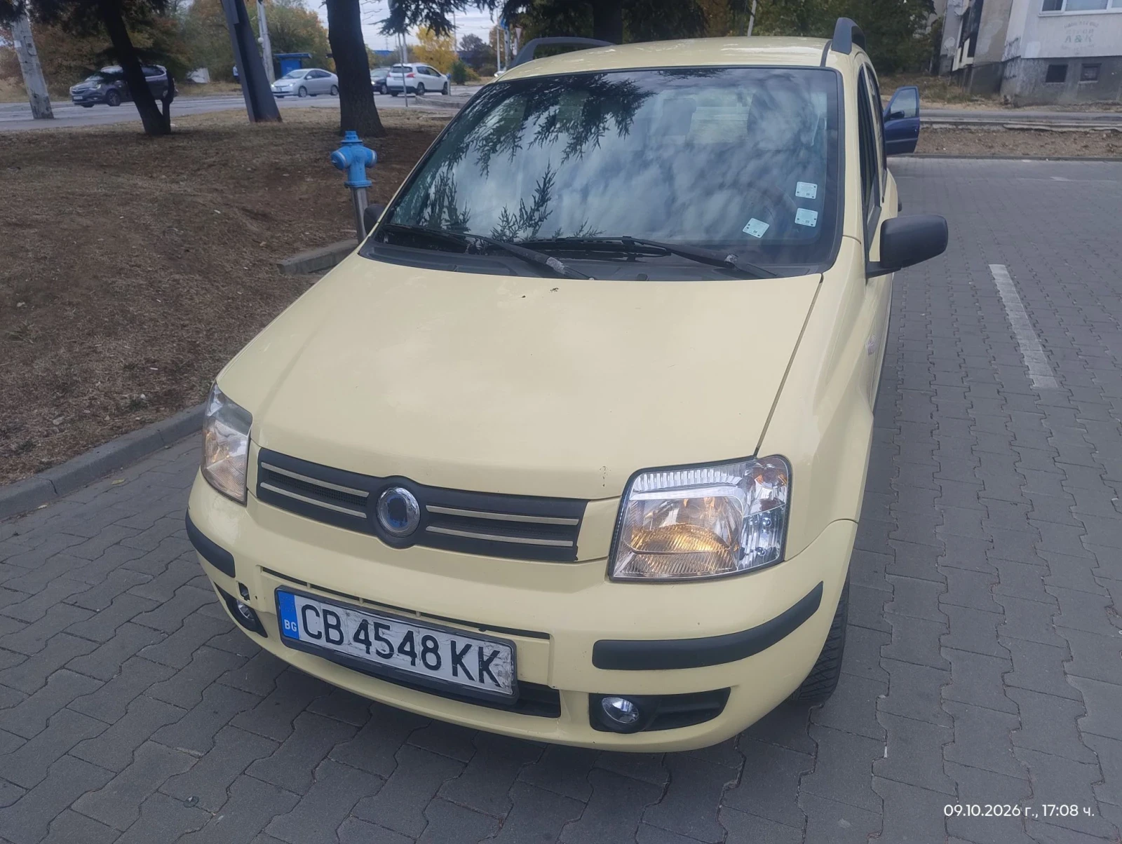 Fiat Panda 1.2газ клима6/100газ, снимка 2 - Автомобили и джипове - 55540785