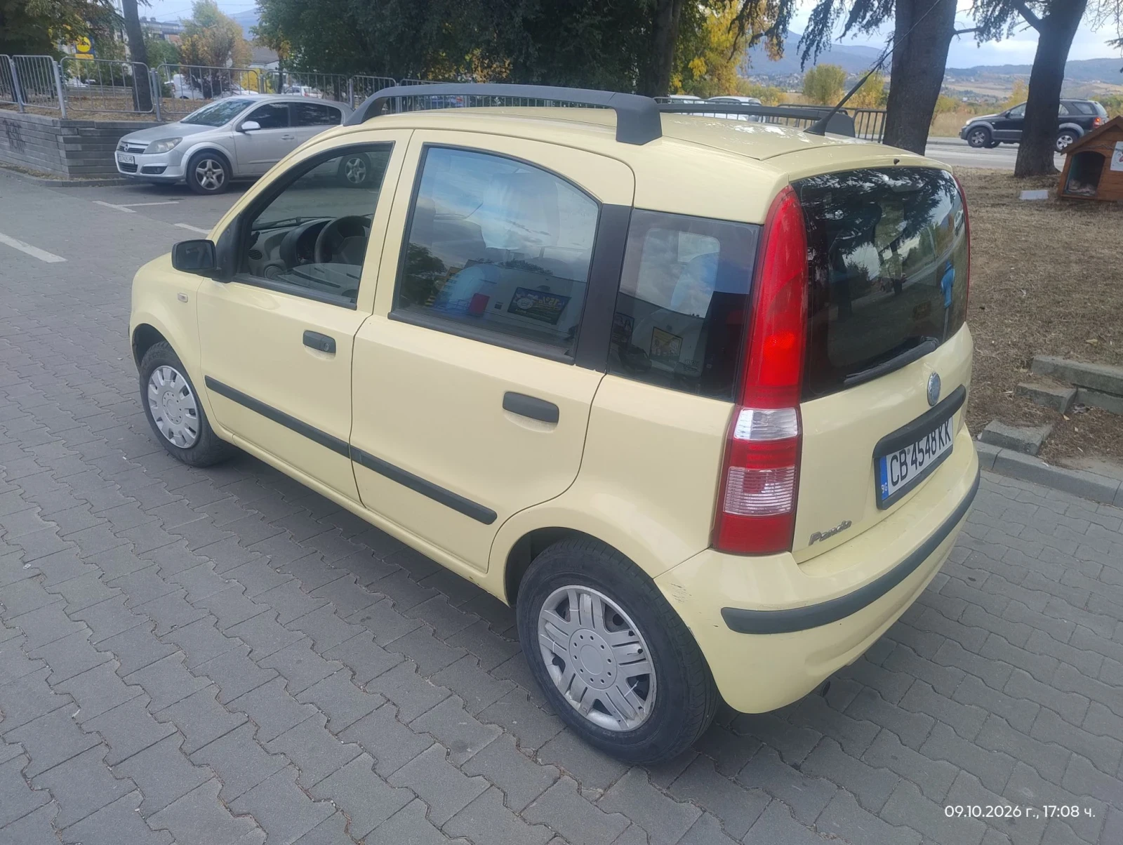 Fiat Panda 1.2газ клима6/100газ, снимка 4 - Автомобили и джипове - 55540785