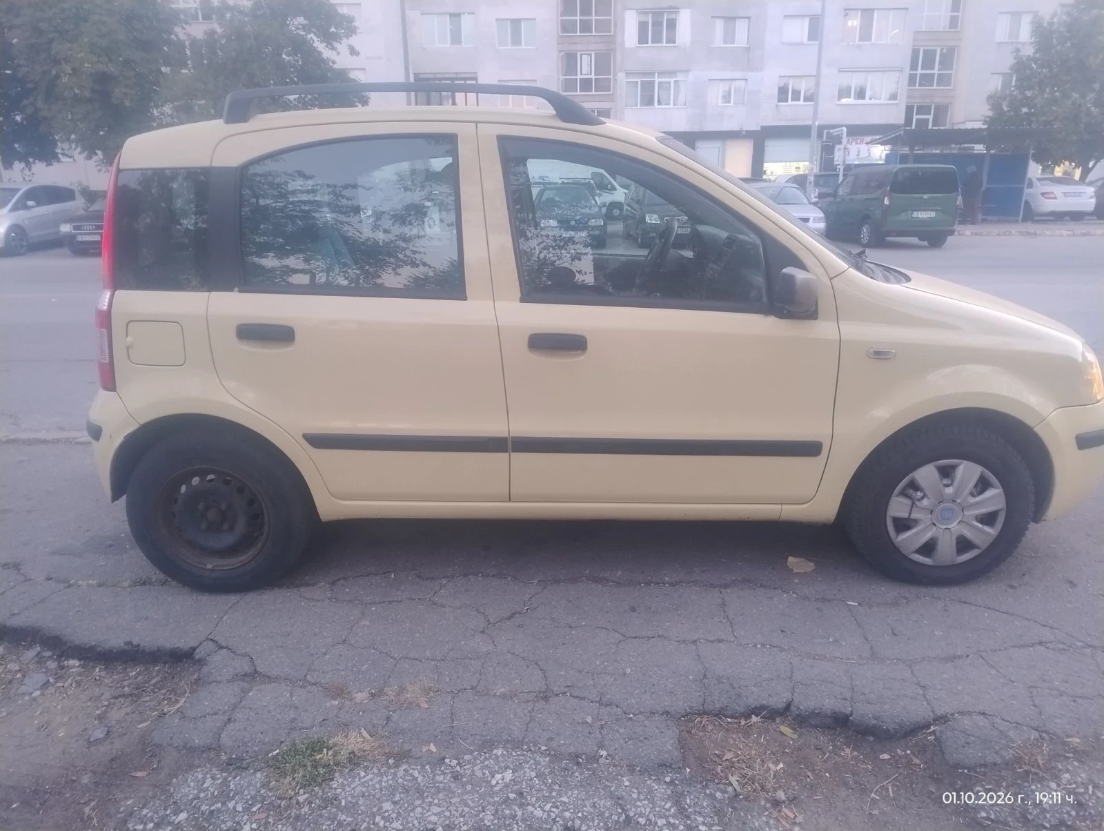 Fiat Panda 1.2газ клима6/100газ, снимка 2 - Автомобили и джипове - 55540785