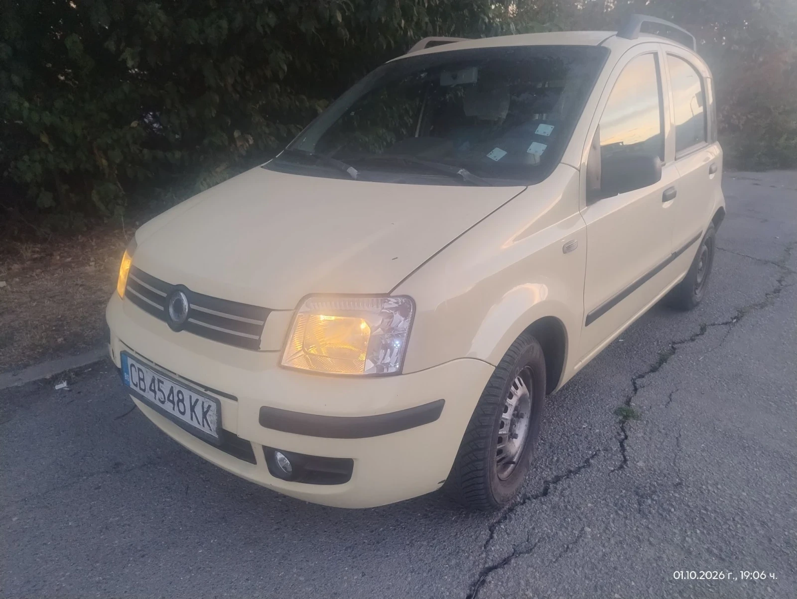 Fiat Panda 1.2газ клима6/100газ, снимка 6 - Автомобили и джипове - 55540785