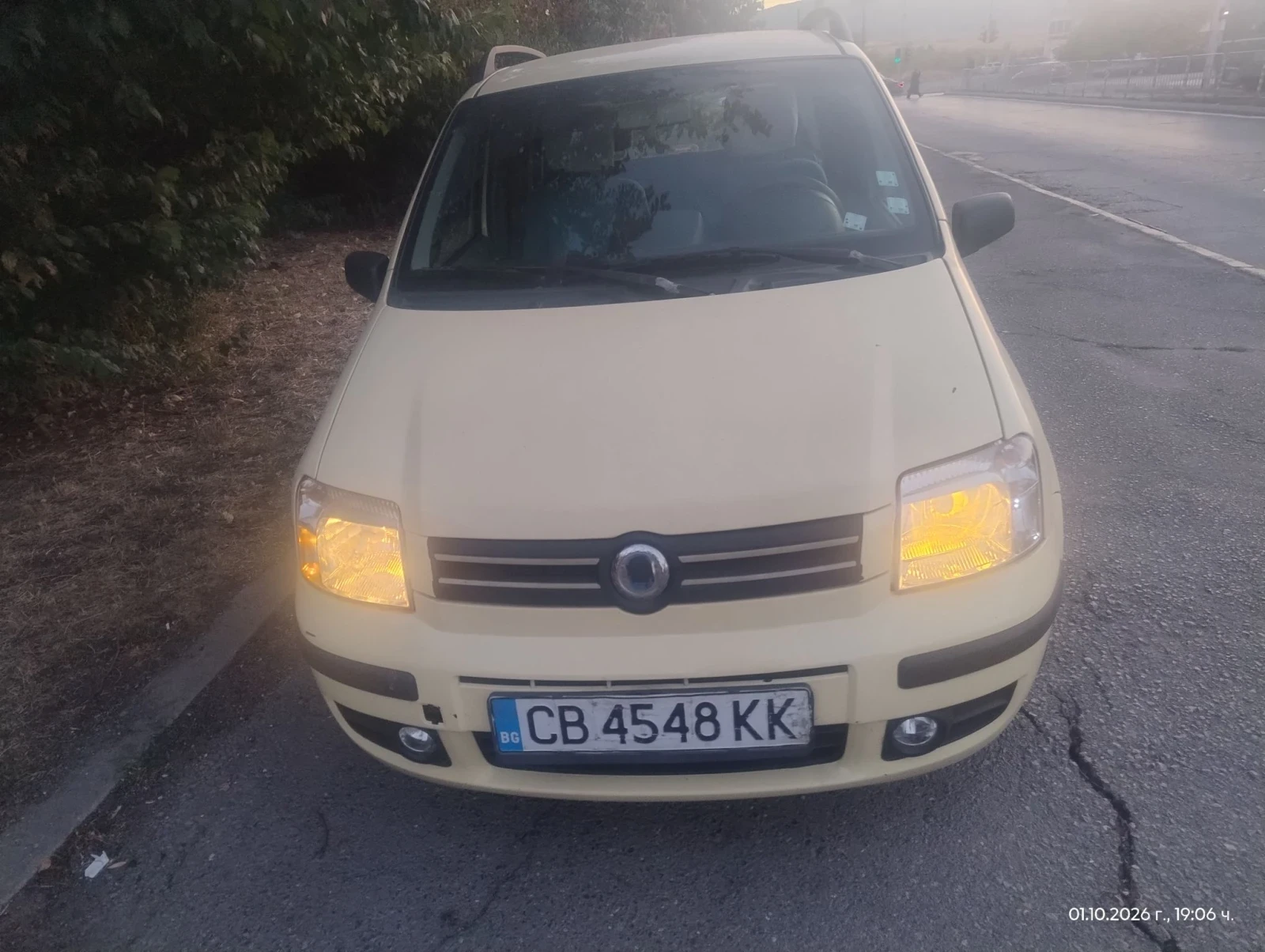 Fiat Panda 1.2газ клима6/100газ, снимка 5 - Автомобили и джипове - 55540785