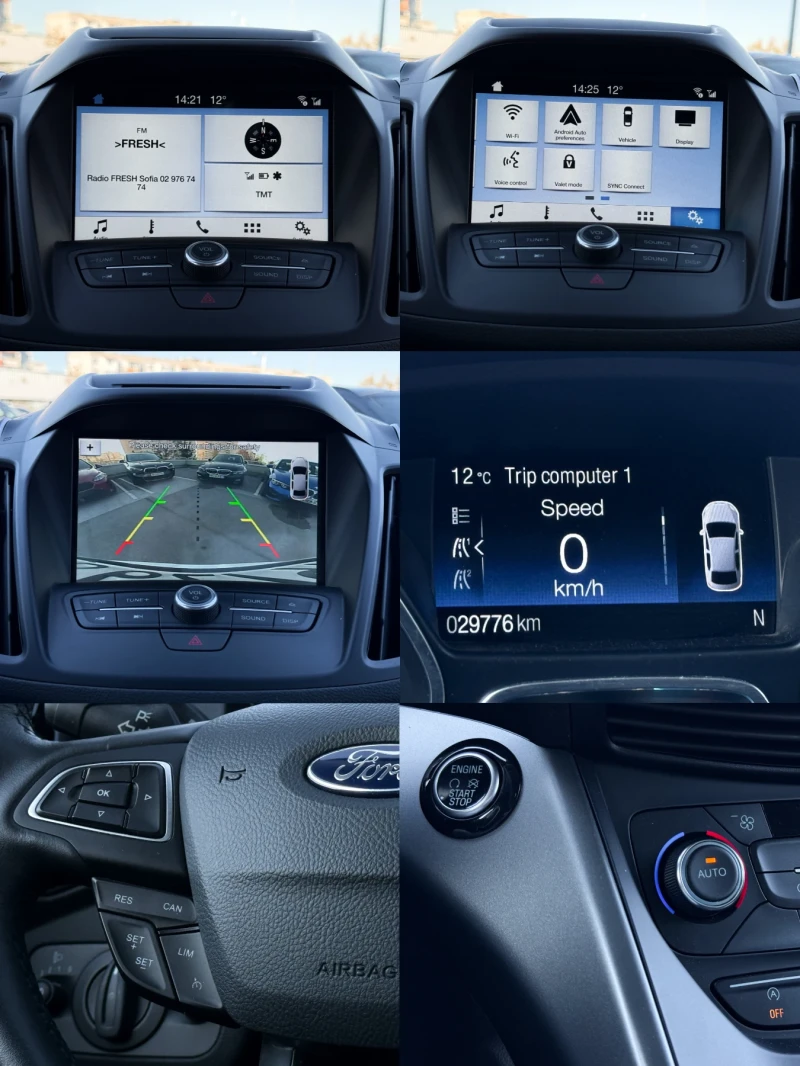 Ford Kuga 1.5 EcoBoost * 150p.s * 29 000km * От България, снимка 12 - Автомобили и джипове - 52558080