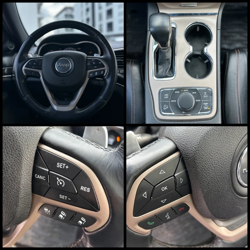 Jeep Grand cherokee Limited* 3.0CRD* 4x4* Distronic* FULL, снимка 14 - Автомобили и джипове - 53372869