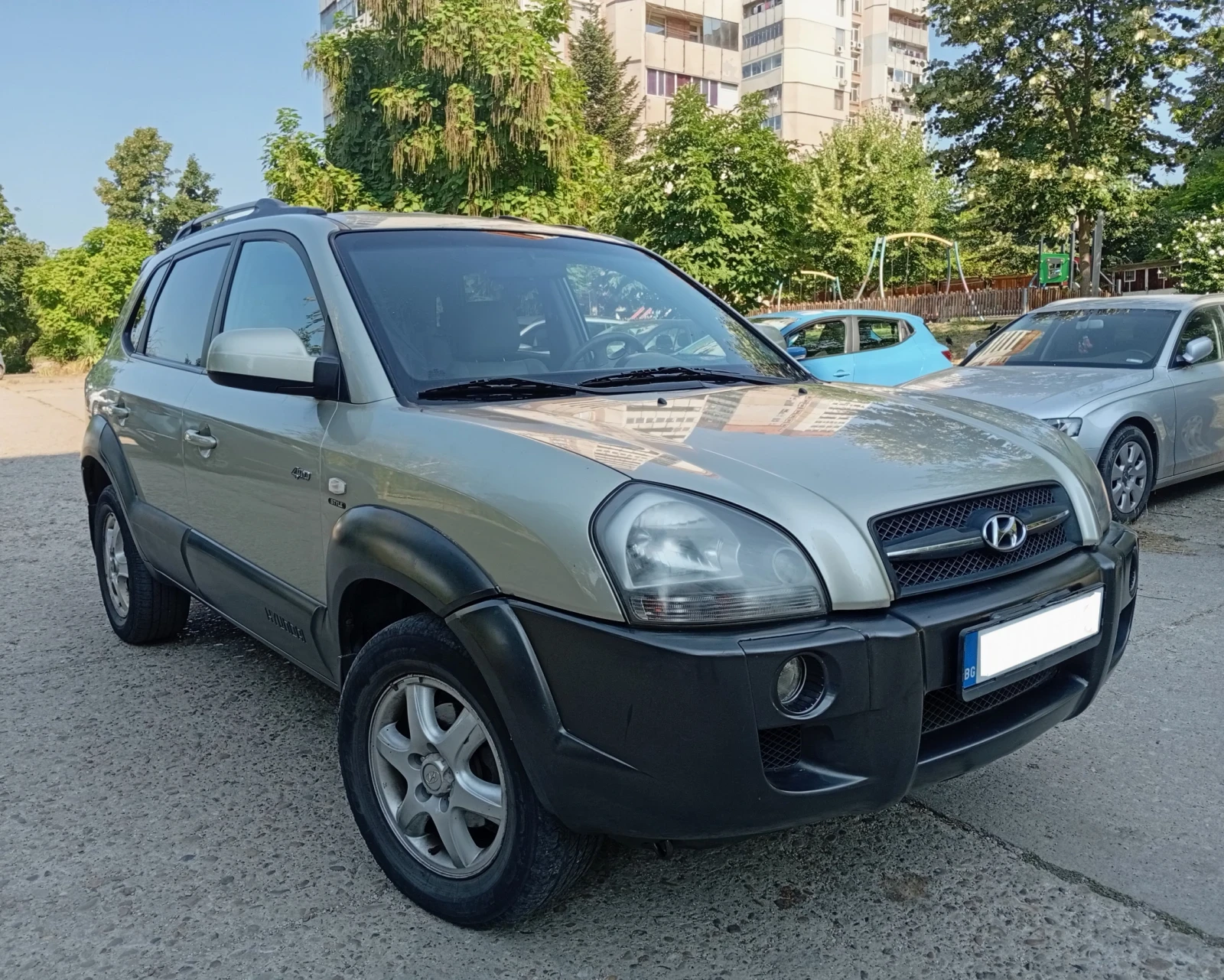 Hyundai Tucson 4х4/118кс./Кожа/Верига/Разход 5л./100 км.