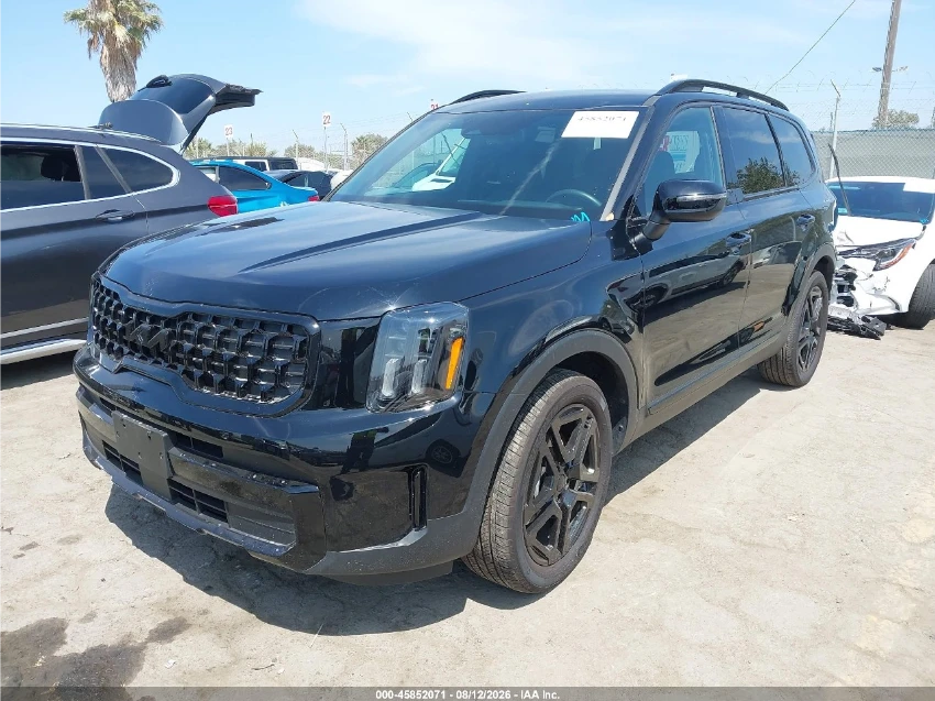 Kia Telluride EX X-LINE - 4X4 - ПОДГРЕВИ - ОБДУХ - ДИСТРОНИК, снимка 3 - Автомобили и джипове - 56119418