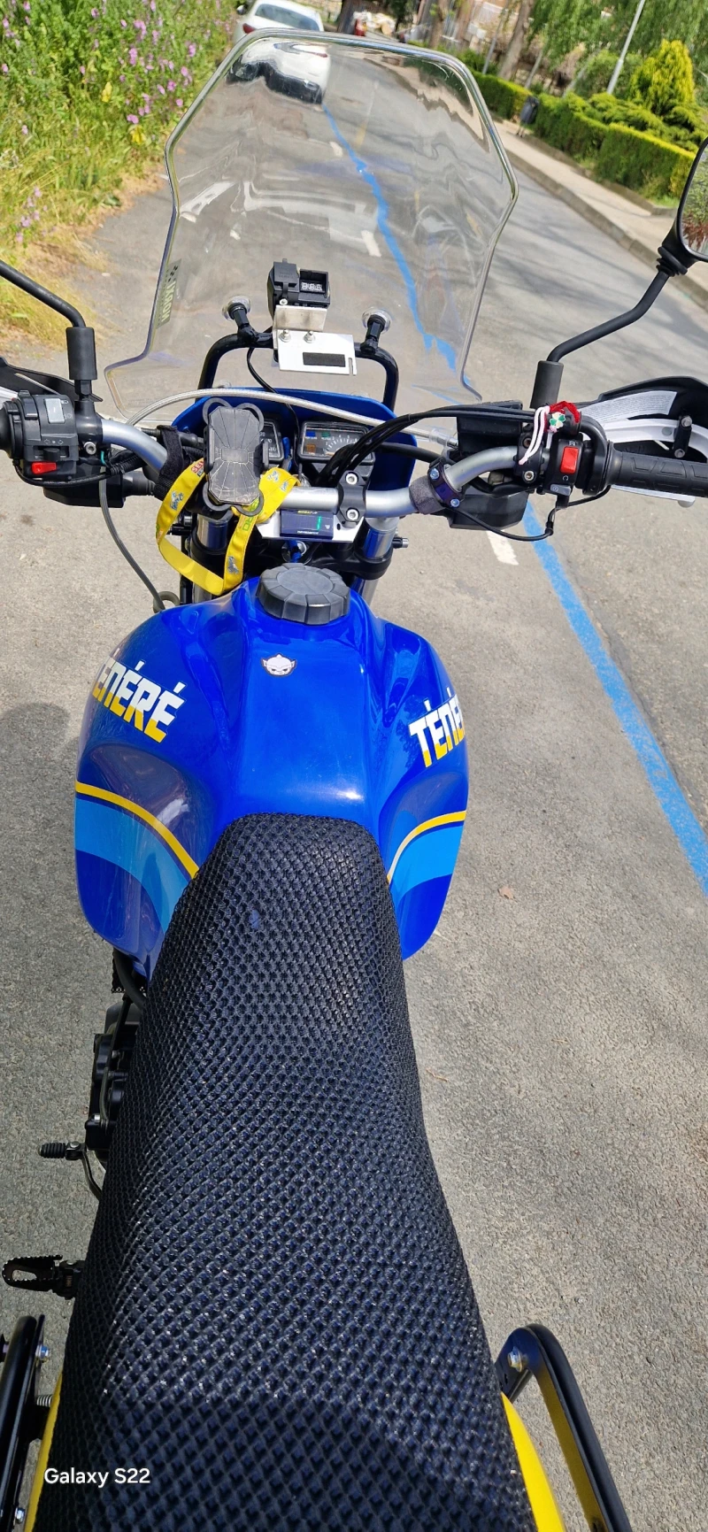 Yamaha Tenere XT600Z Tenere 1VJ, снимка 10 - Мотоциклети и мототехника - 52484695