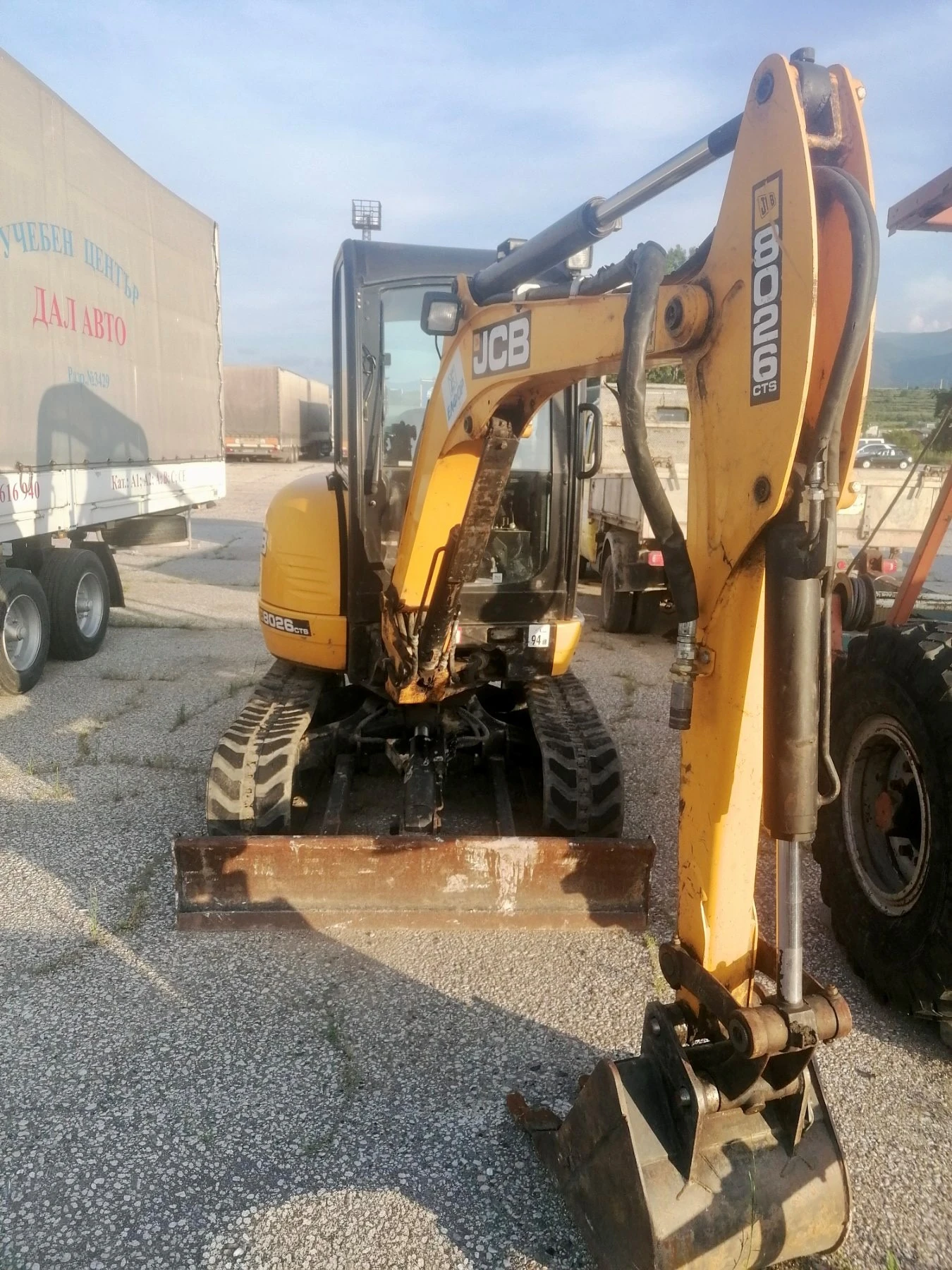 Багер JCB 8026 CTS, снимка 4 - Индустриална техника - 54882476
