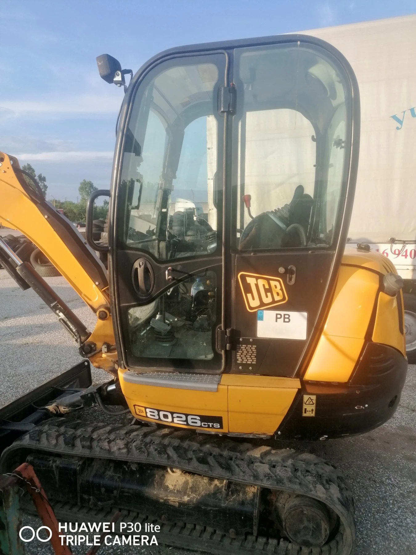 Багер JCB 8026 CTS, снимка 3 - Индустриална техника - 54882476