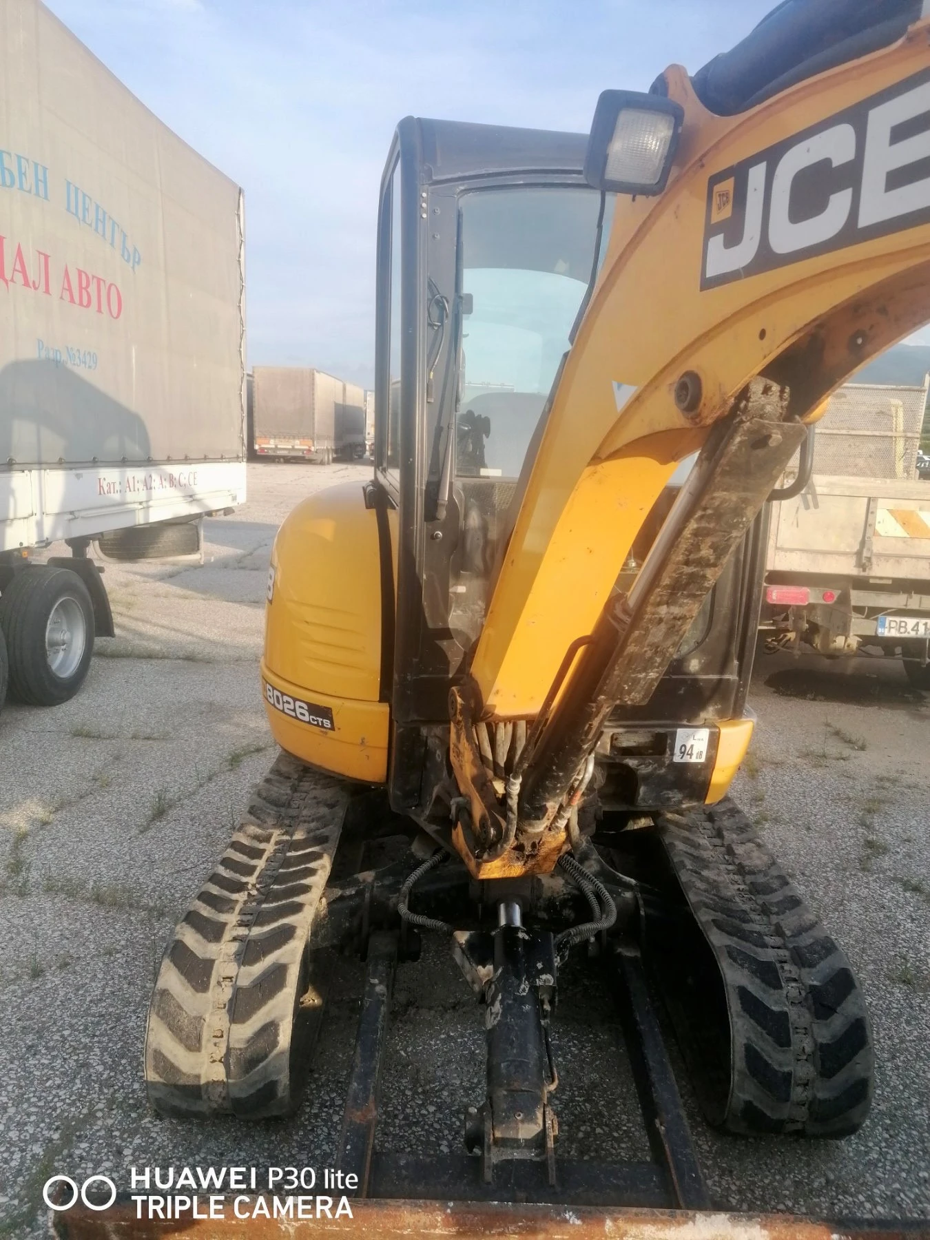 Багер JCB 8026 CTS, снимка 5 - Индустриална техника - 54882476