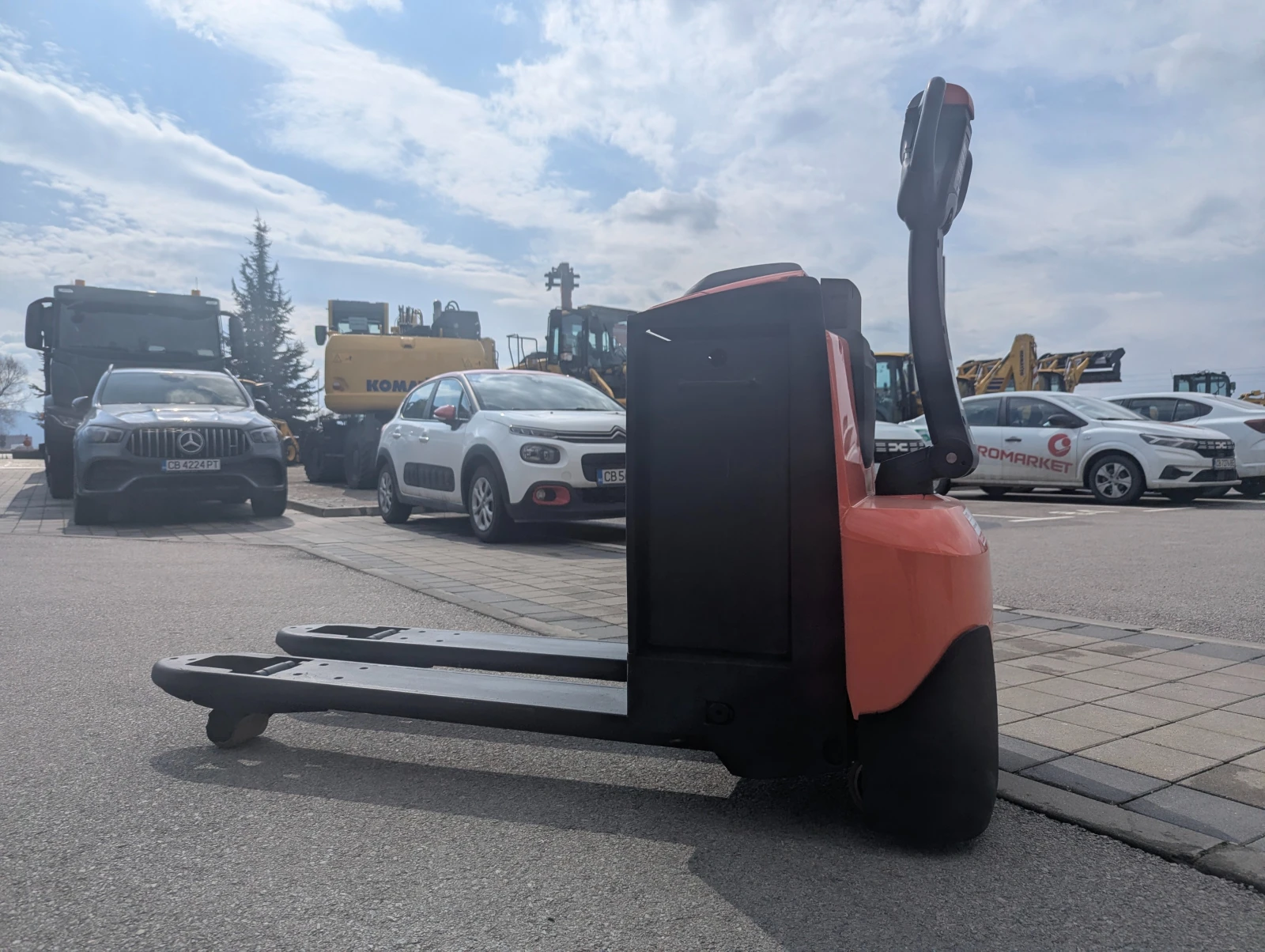 Електрокар Toyota Електрическа количка, снимка 7 - Индустриална техника - 53765926